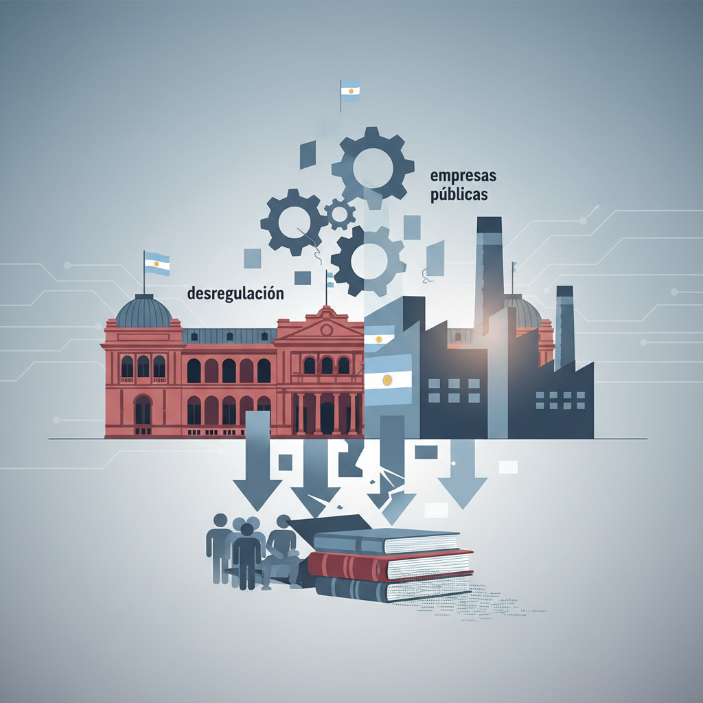 La reingeniería silenciosa del Estado: entre decretos, empresas públicas y la sombra del ajuste