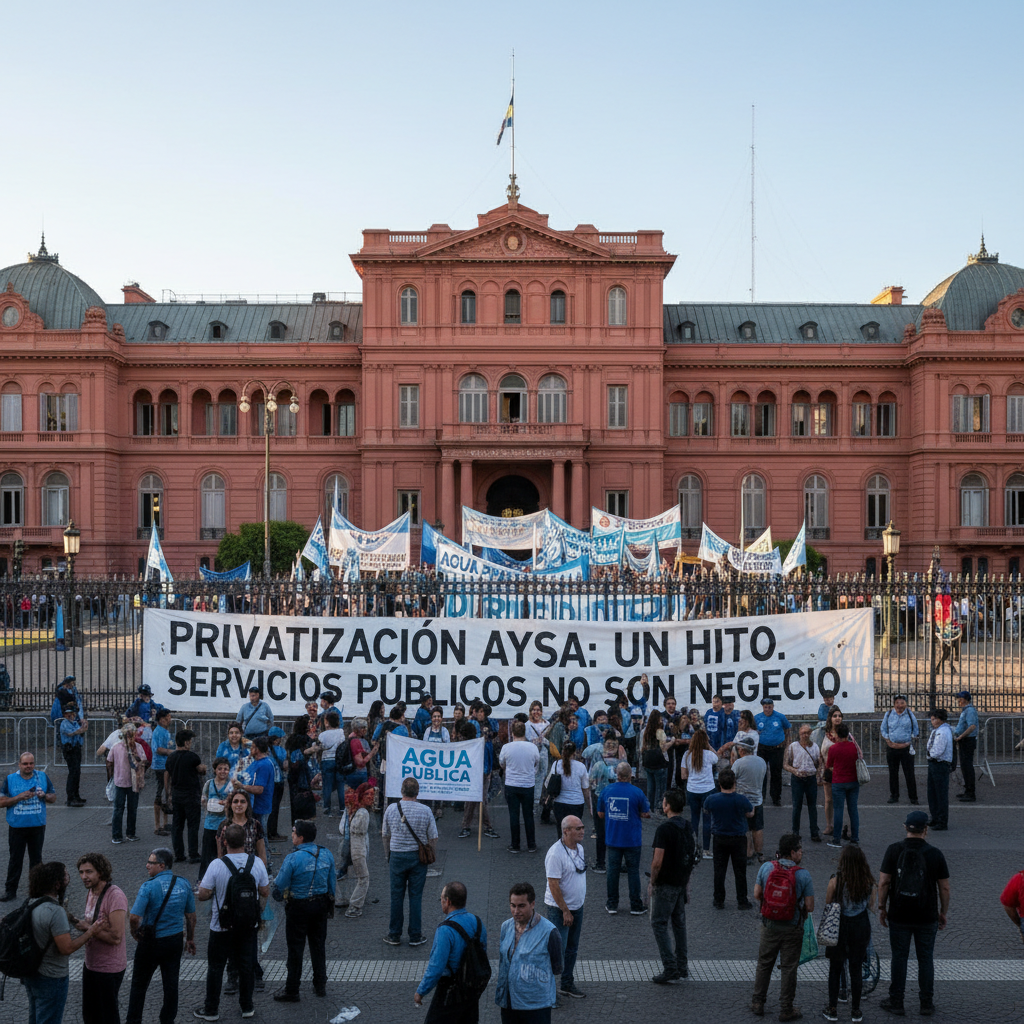 El futuro del agua en el AMBA: se privatiza AySA en medio de la redefinición estatal
