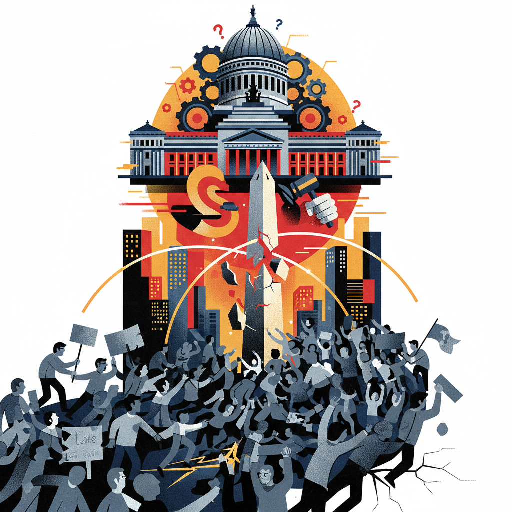 El laberinto del poder: entre las calles, el Congreso y las provincias
