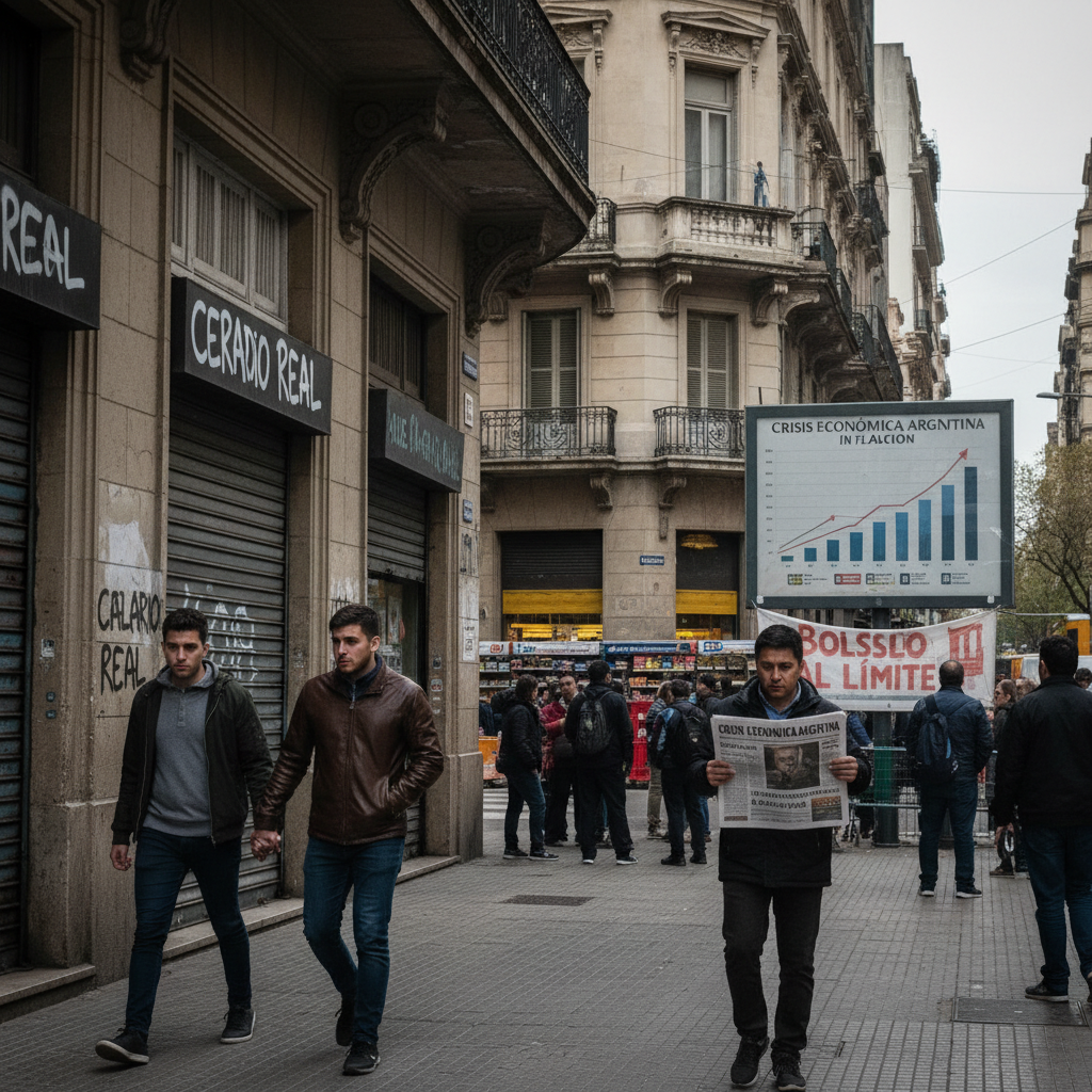 El poder adquisitivo se desploma: menos trabajo y salarios que no alcanzan