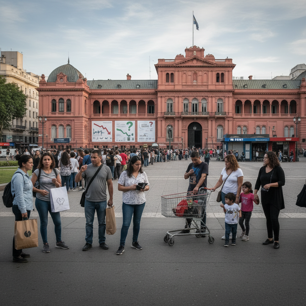 La tijera estatal amenaza el poder de compra de las familias argentinas