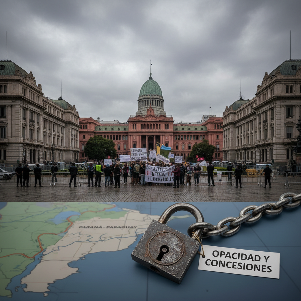La Hidrovía, un espejo de la transparencia gubernamental en 2026