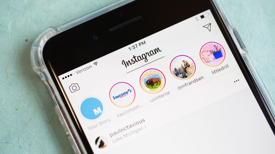 Instagram Stories on Mobile Web