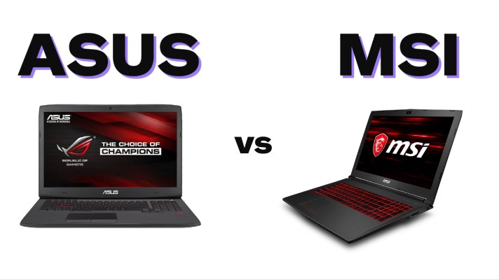 MSI vs Asus: Which is Better Gaming Laptops Brand | Gadget