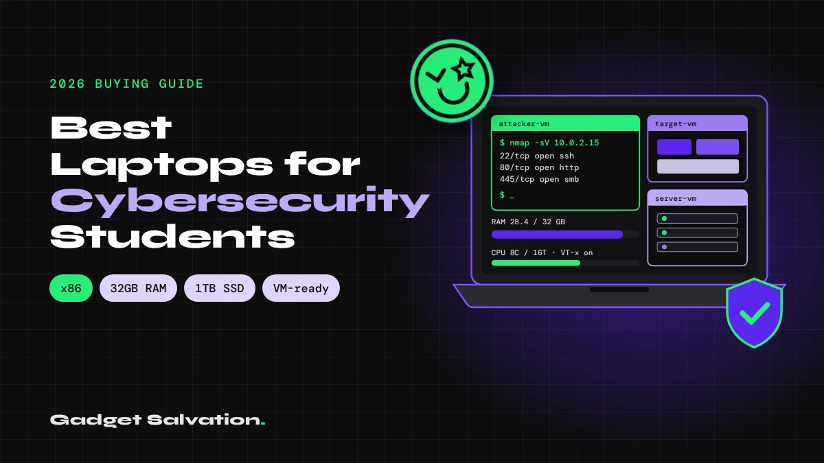 Best Laptops for Cybersecurity Students, Ranked