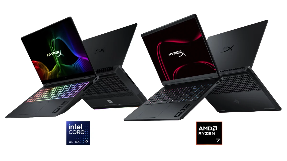 HYPERX OMEN 15 laptops, AMD and Intel versions