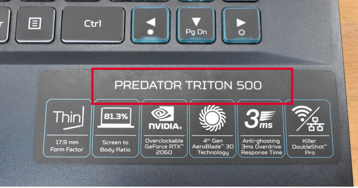 How to locate your laptop's model number.