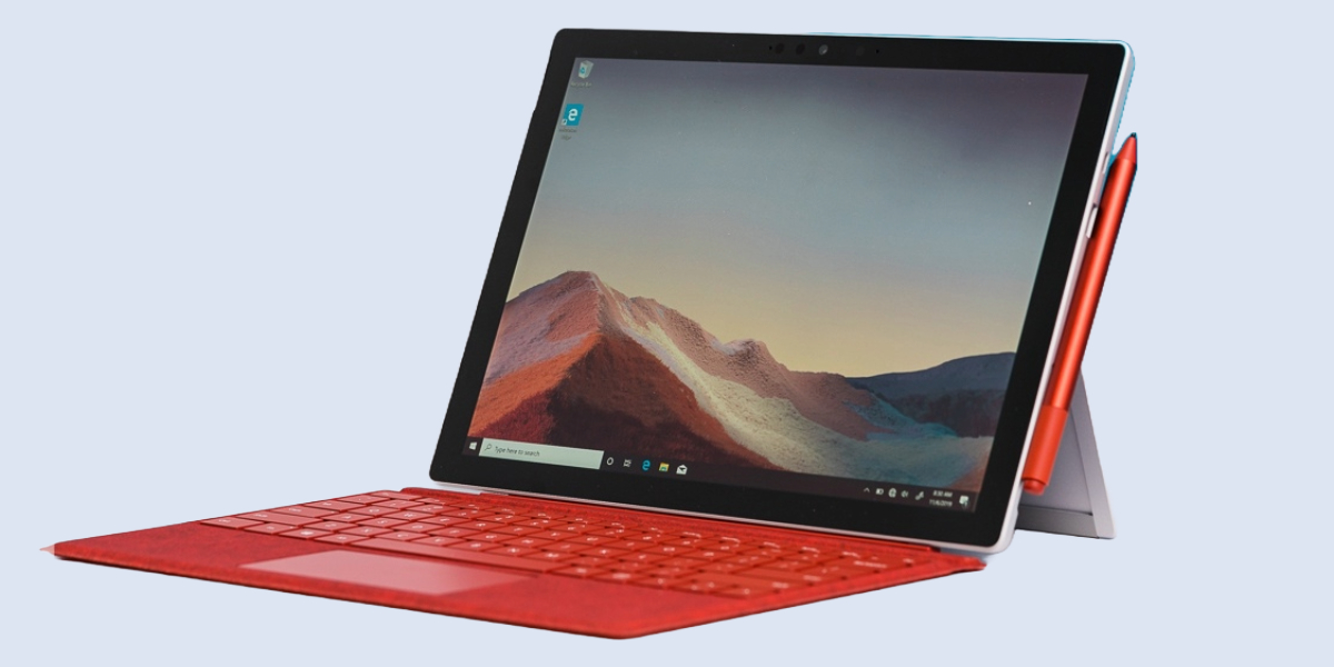 Surface Pro 7 is a great option for someone looking for a portability of a tablet combined with the convenience of a laptop.