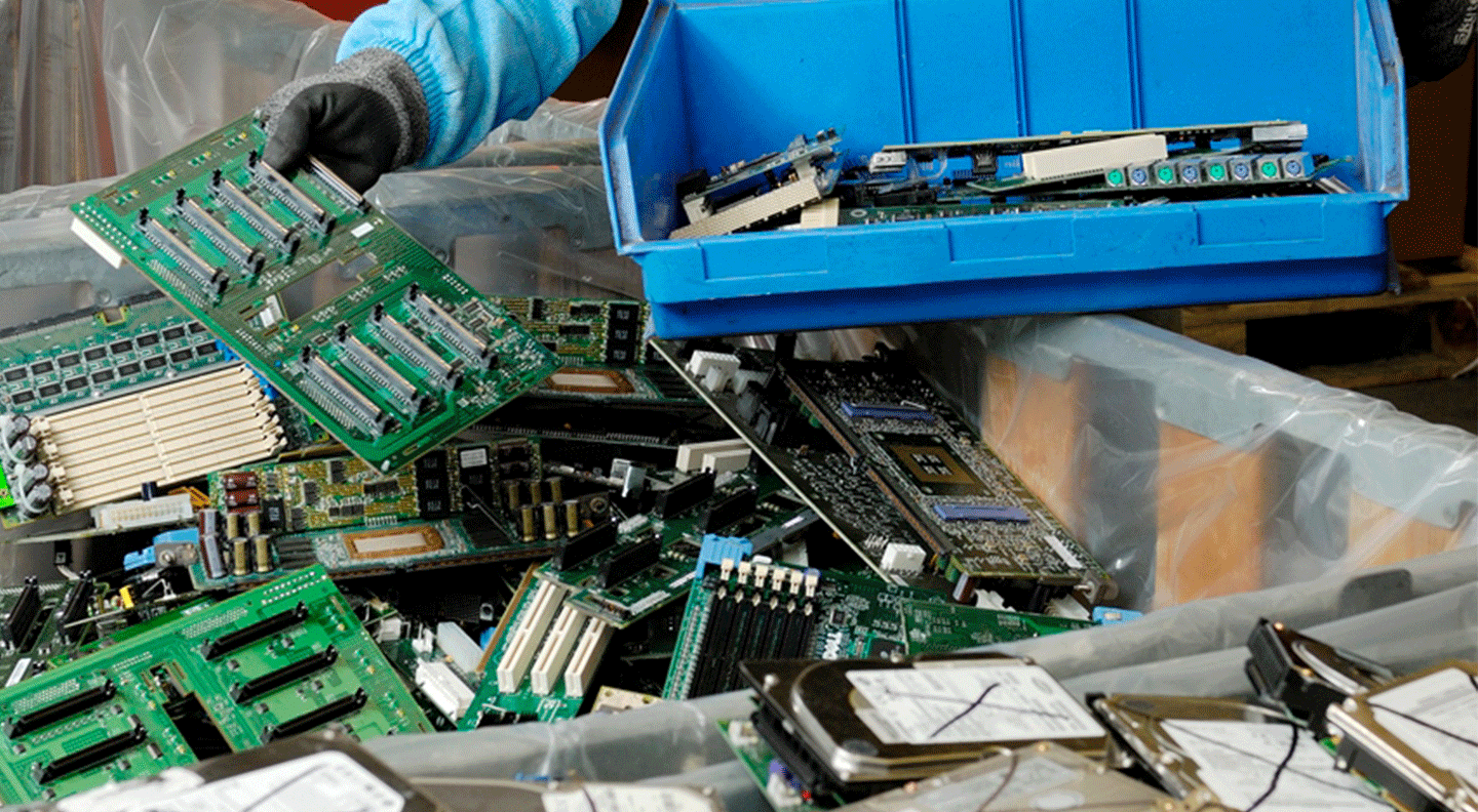 sorting e-wate