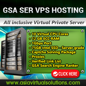 VPS for GSA SER