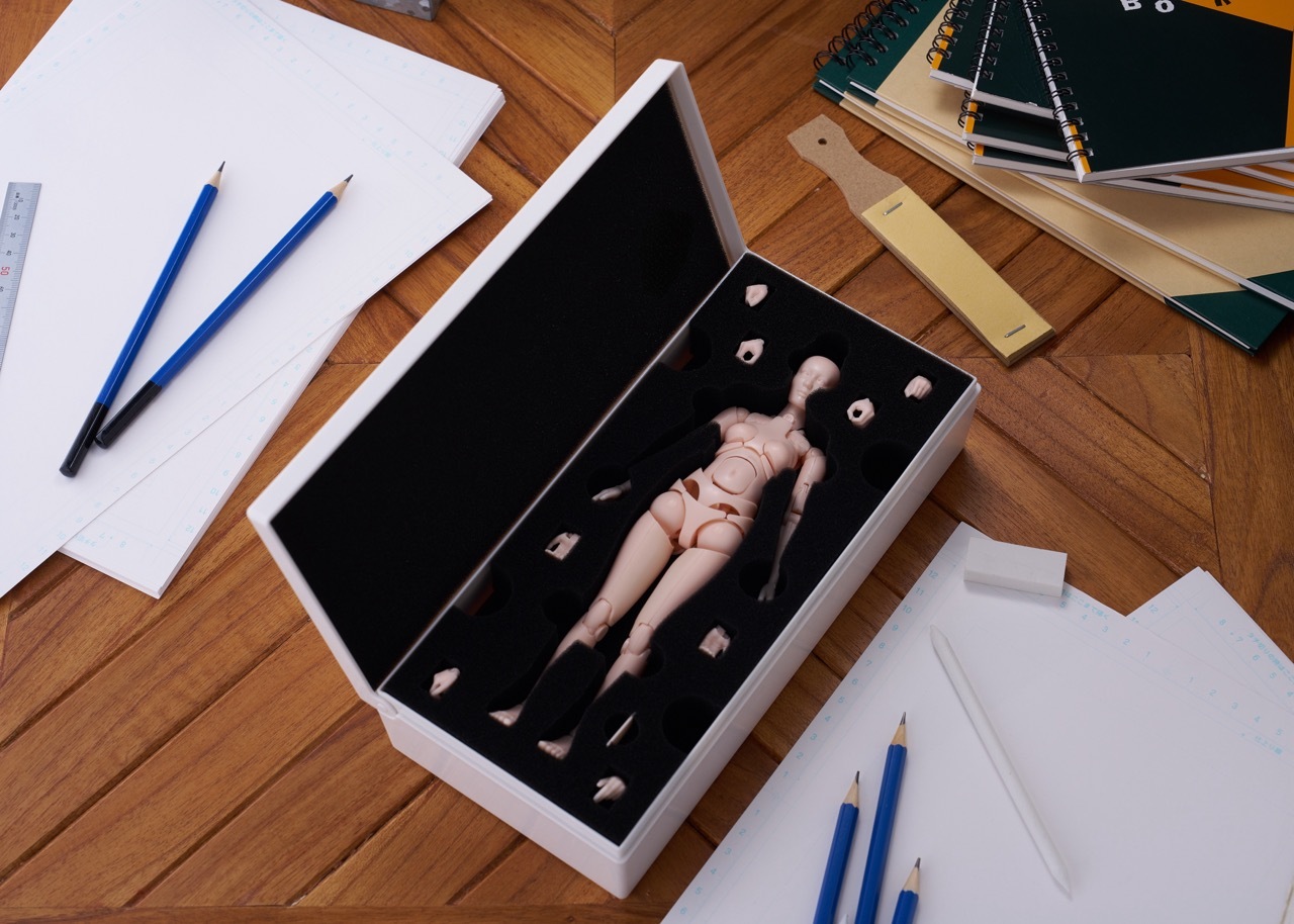 デッサンに必要な可動を追求した理想値！「西村式デッサン人形 オリーブさん」受注直前紹介！