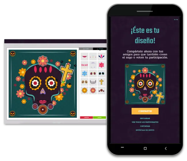 Escenarios para crear un concurso de catrinas (Día de Muertos)