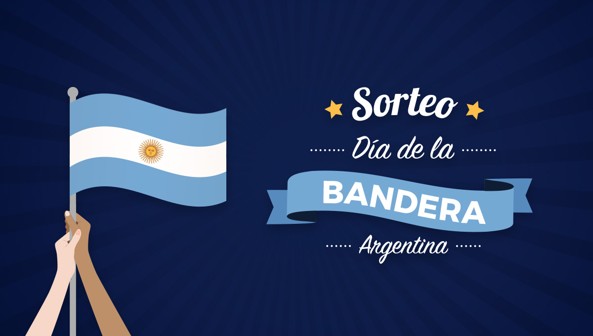 Sorteo del Día de la Bandera Argentina en Facebook