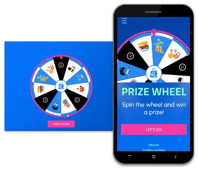 Spin the Wheel - Shopping Mall Prize Wheel