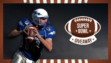 Super Bowl Facebook Giveaway