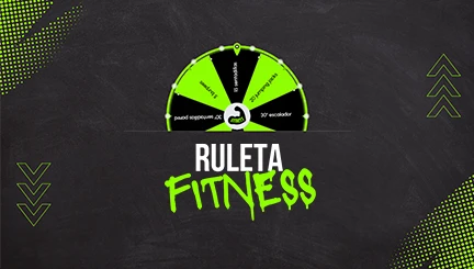 Ruleta fitness / de deporte con registro anónimo