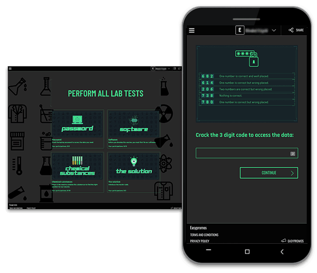 Online Escape Room - Scientific Lab