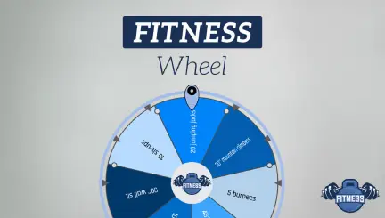 Fitness & Sports Wheel - Anonymous Mode