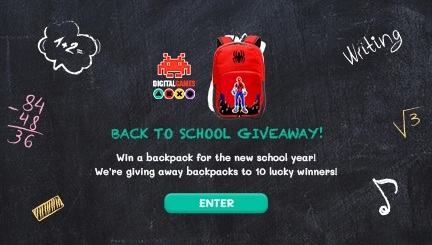 Back to School Entry Form Giveaway