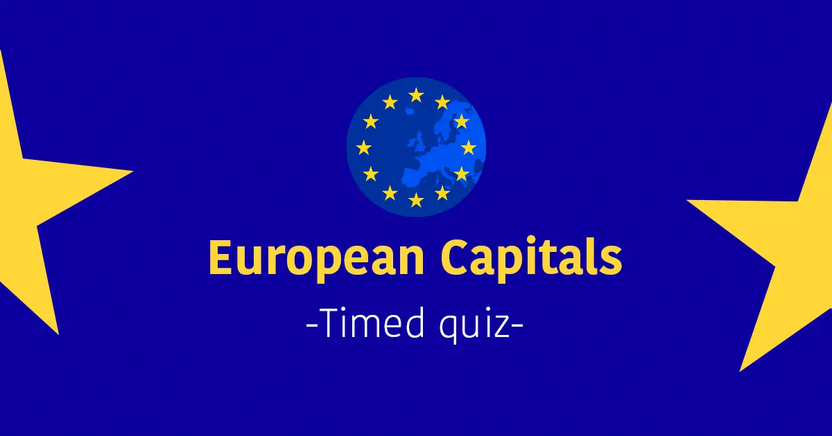 Geography Multi-Round Timed Quiz