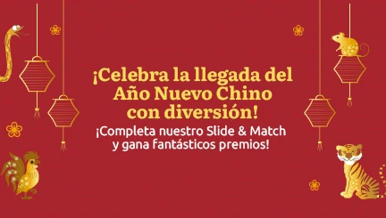 Slide & Match de Año Nuevo Chino con registro anónimo