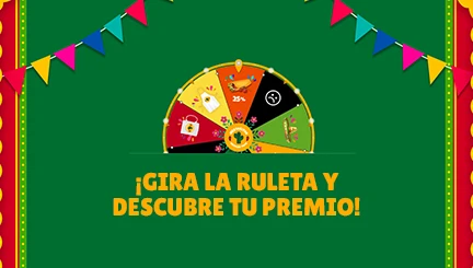 Ruleta de premios con registro anónimo (restaurante)