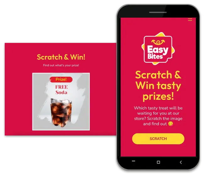 Scratch & Win for Restaurants and Fast Food