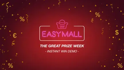 Instant prizes app for Shopping Centers