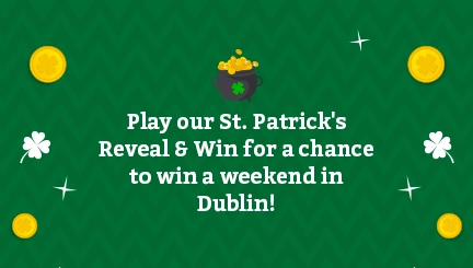 St. Patrick's Day Reveal & Win game