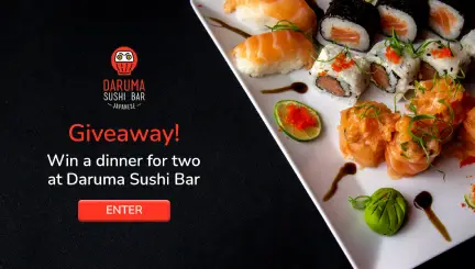 Restaurant Entry Form Giveaway