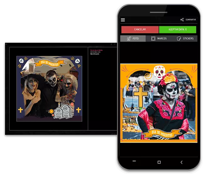 PhotoFun Día de Muertos (decora tu foto)