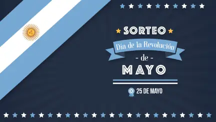 Sorteo del Día de la Revolución de Mayo en Facebook