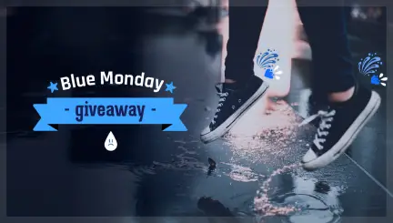 Blue Monday Instagram Giveaway