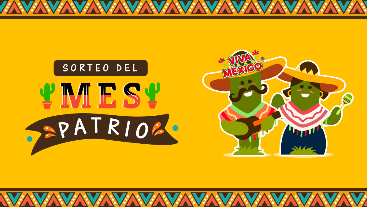 Sorteo del Mes Patrio de México en Instagram