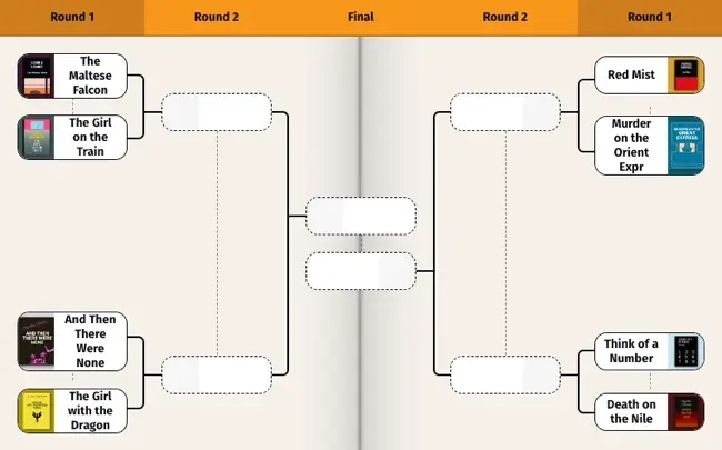 Knockout Tournament: World Book Day Brackets