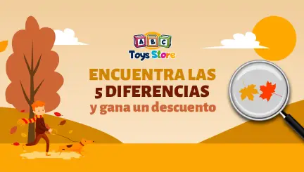 Objetos ocultos de Otoño (Encuentra las 5 diferencias)