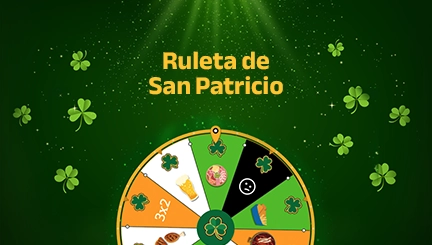 Ruleta de premios de San Patricio