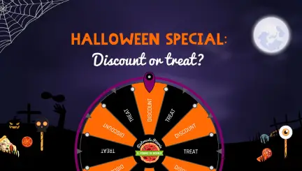 Halloween Prize Wheel - exclusive for clients