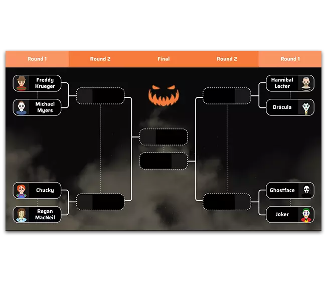 Online Brackets maker: create branded knockout tournaments