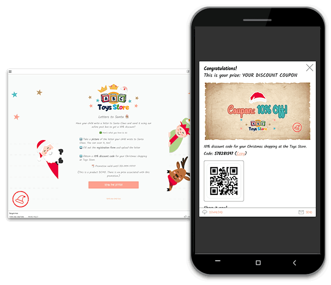 Christmas - Distribute Coupon Codes