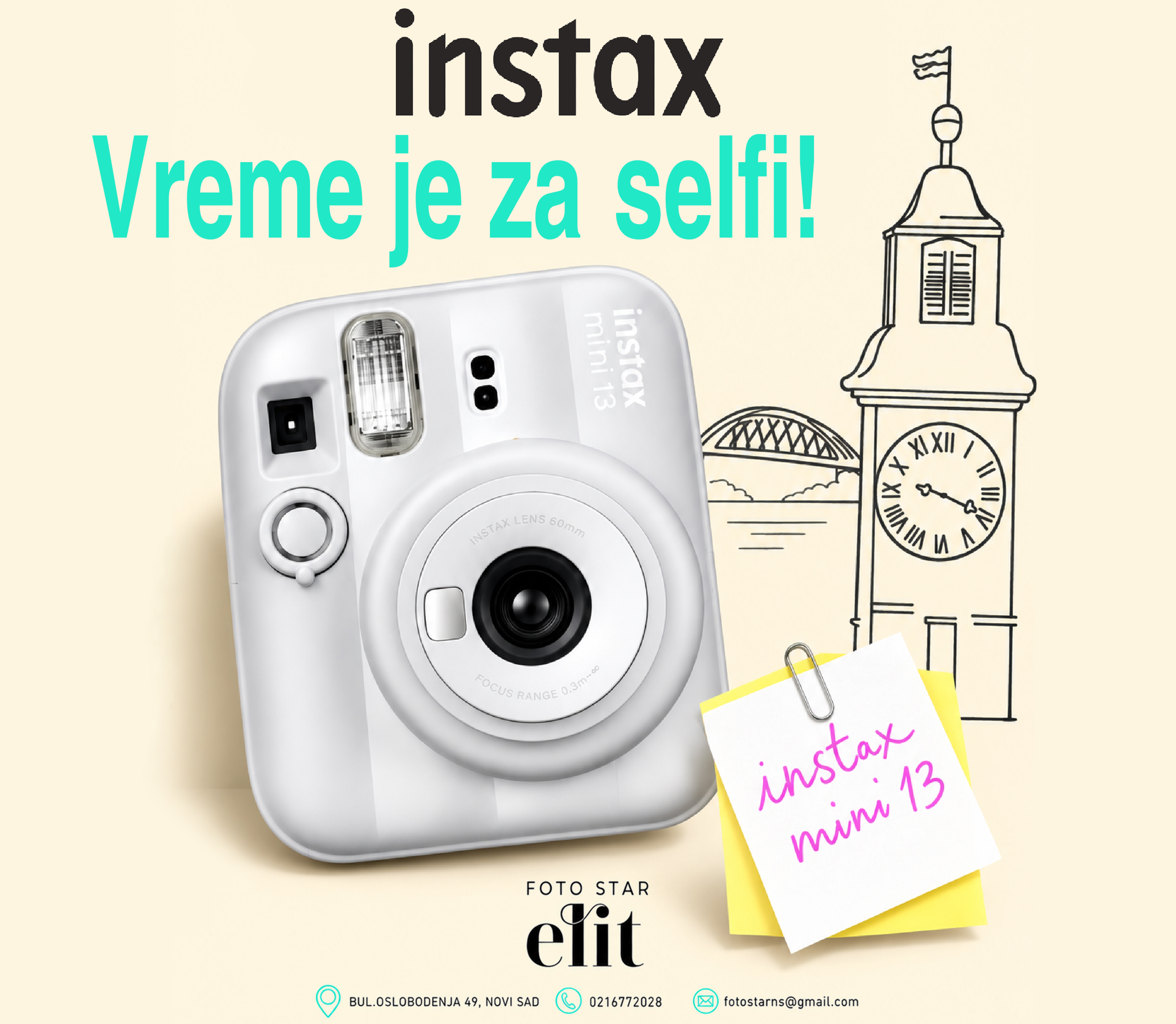 Ilustracija Novog Sada na lubenici – Foto Star Elit