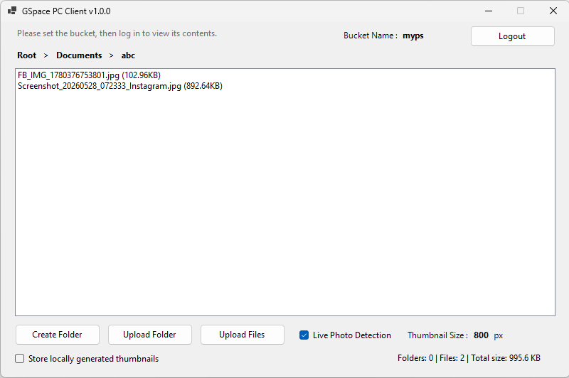 GSpace PC Client screenshot