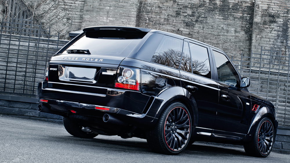 Santoniri Black Range Rover Rs600 Cosworth By Kahn Design Gtspirit