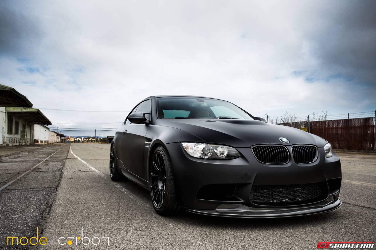 Frozen Black BMW M3 by Rimier Motorsports and Mode Carbon ...