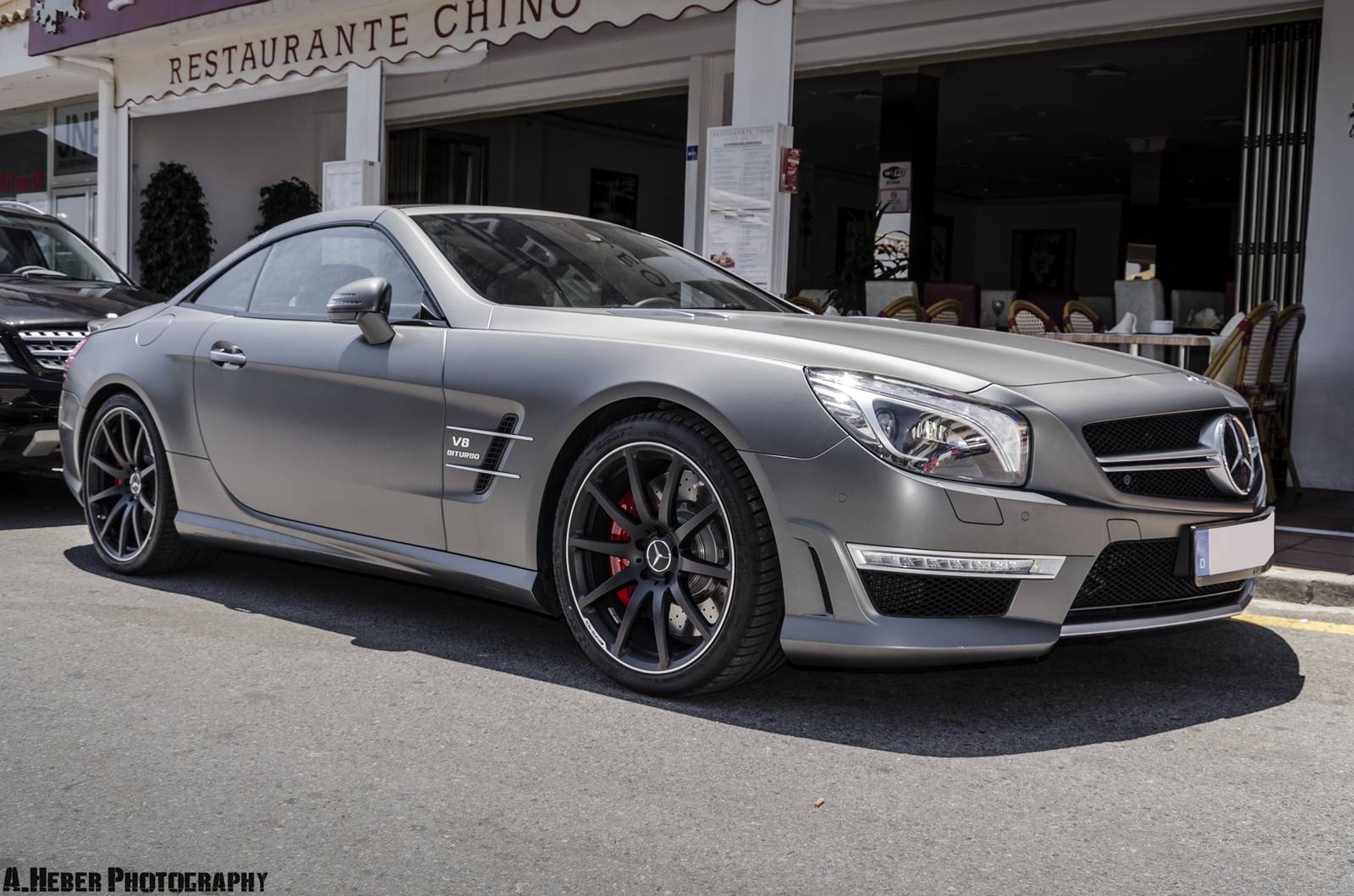 Photo Of The Day Matte Grey Mercedes Benz Sl 63 Amg Gtspirit