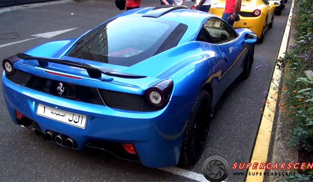 Video Unique Chrome Blue Ferrari 458 Italia By Hamann