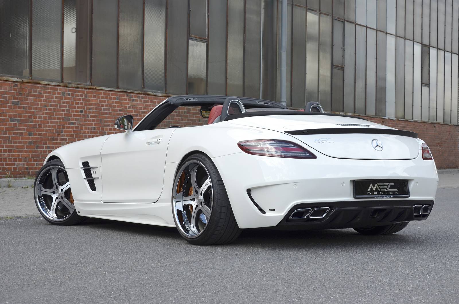 Gallery Mercedes Benz Sls Amg Roadster By Mec Design Gtspirit