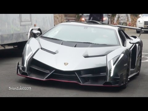 Video: Lamborghini Veneno Driving at Monterey 2013  GTspirit