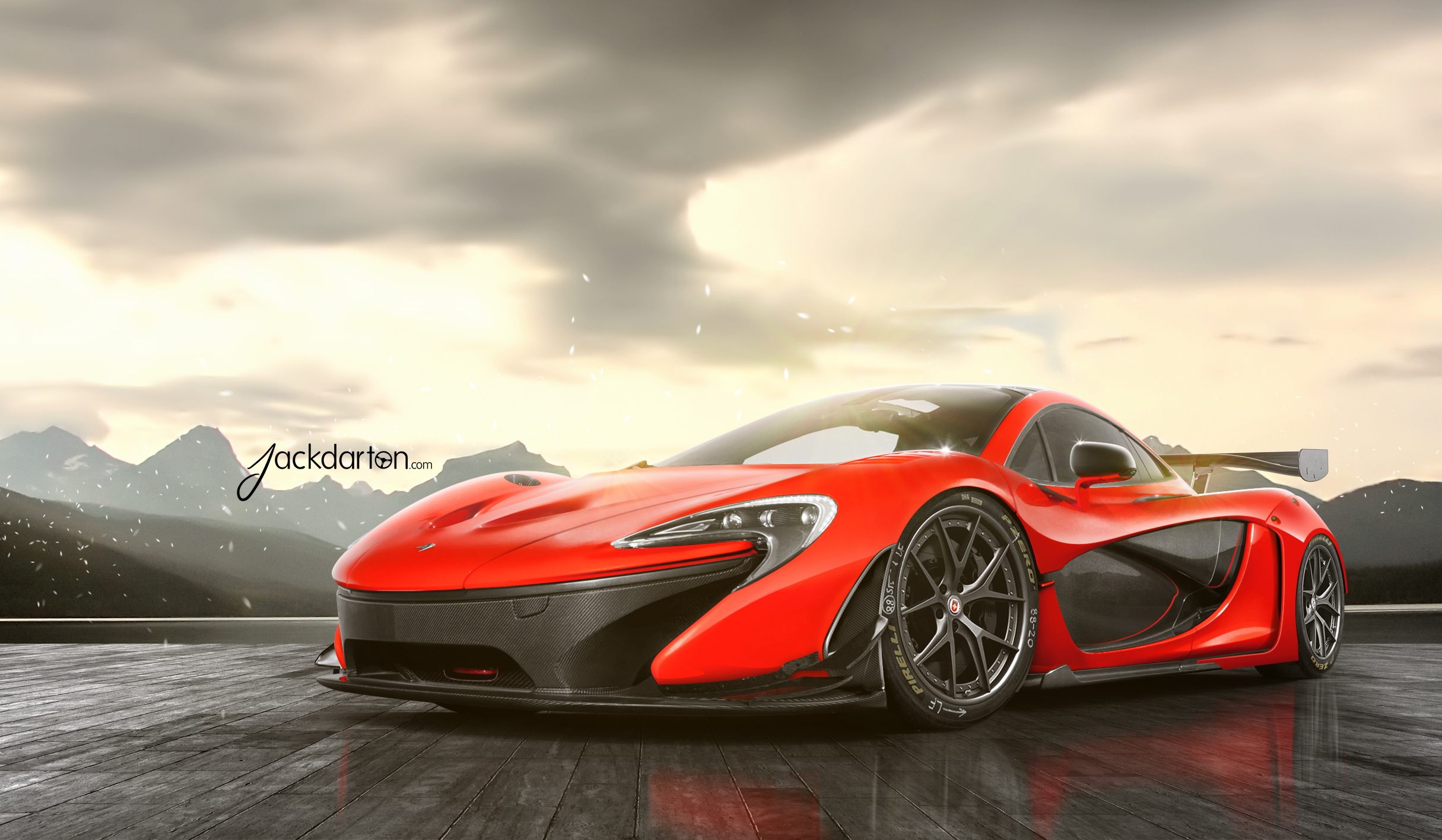 Racing-Inspired McLaren P1 With HRE Wheels Is Stunning ...