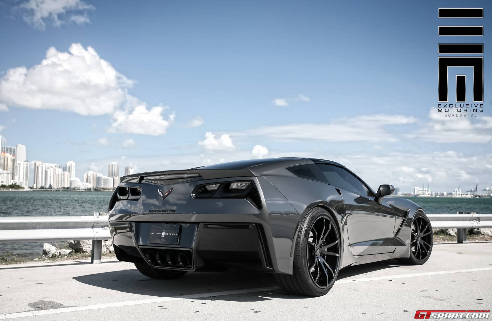 Cyber Gray Metallic Chevrolet Corvette Stingray by Exclusive Motoring
